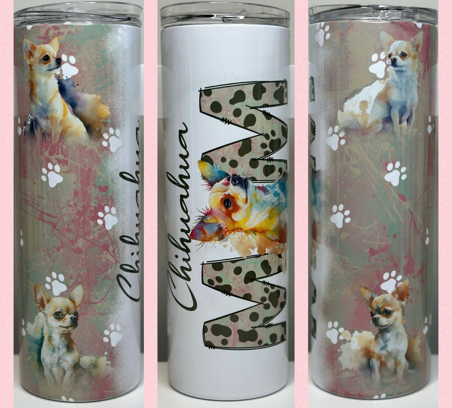 Chihuahua Dog Mom 20oz Tumbler