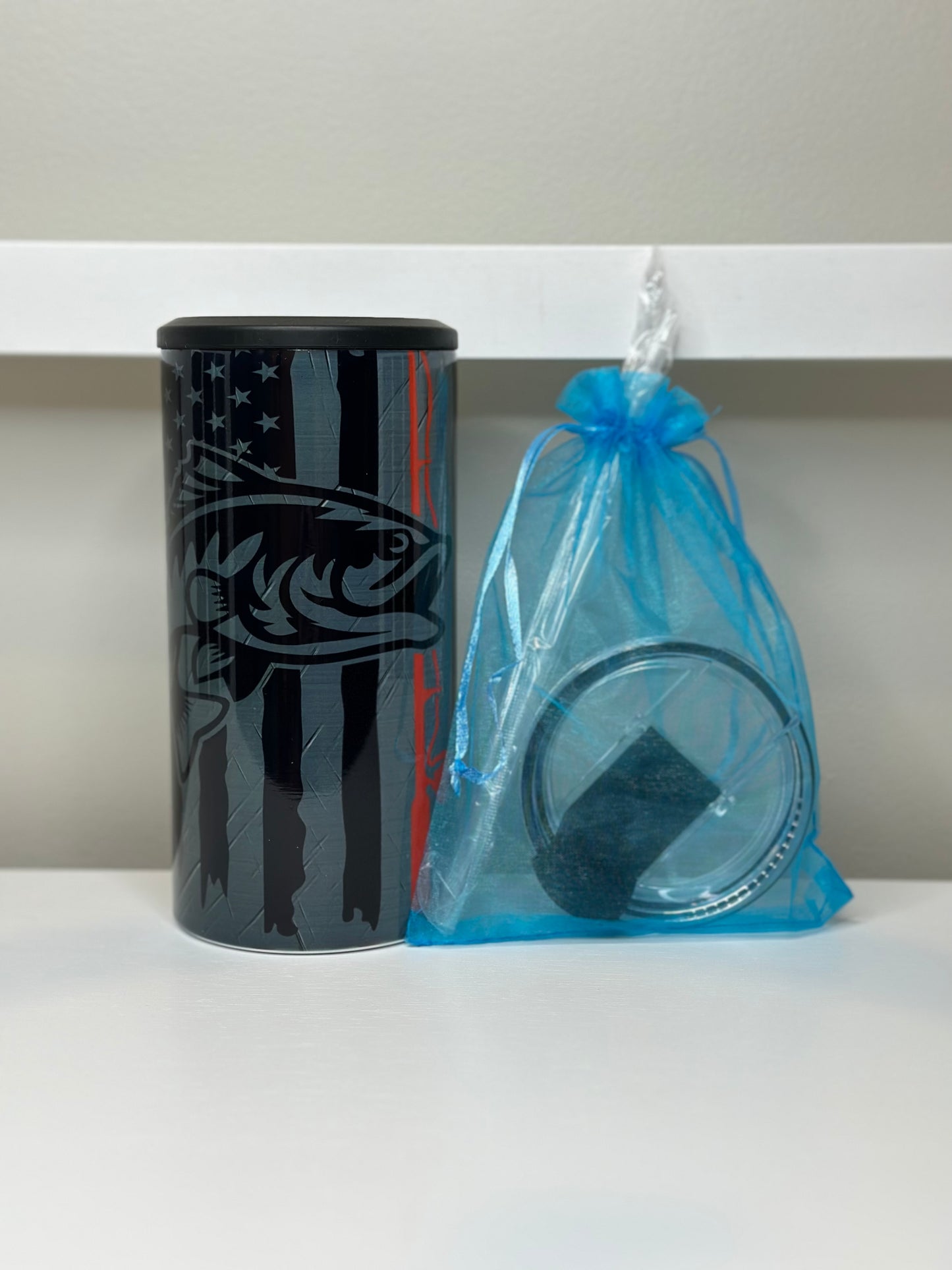 Flag Fishing 4 in 1 can cooler