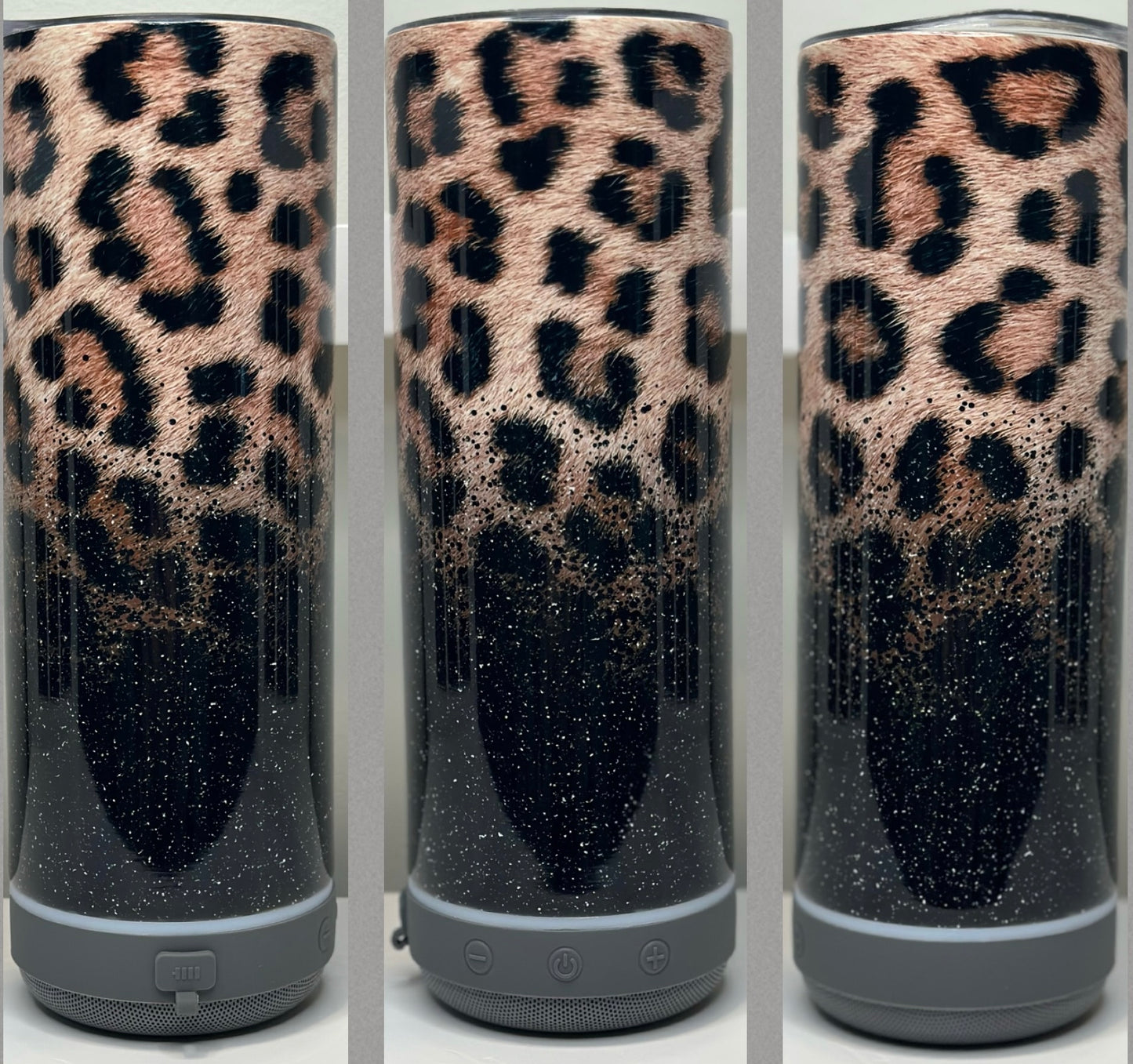 Cheetah print 20oz Speaker Tumbler
