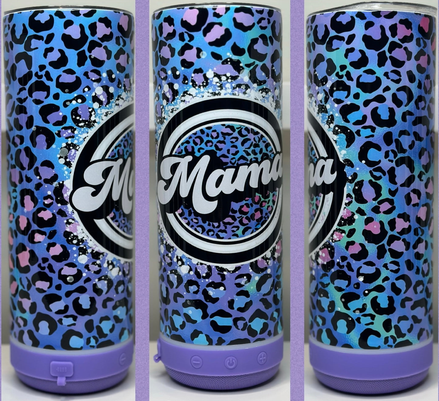 Cheetah Print Mama 20oz Speaker Tumbler
