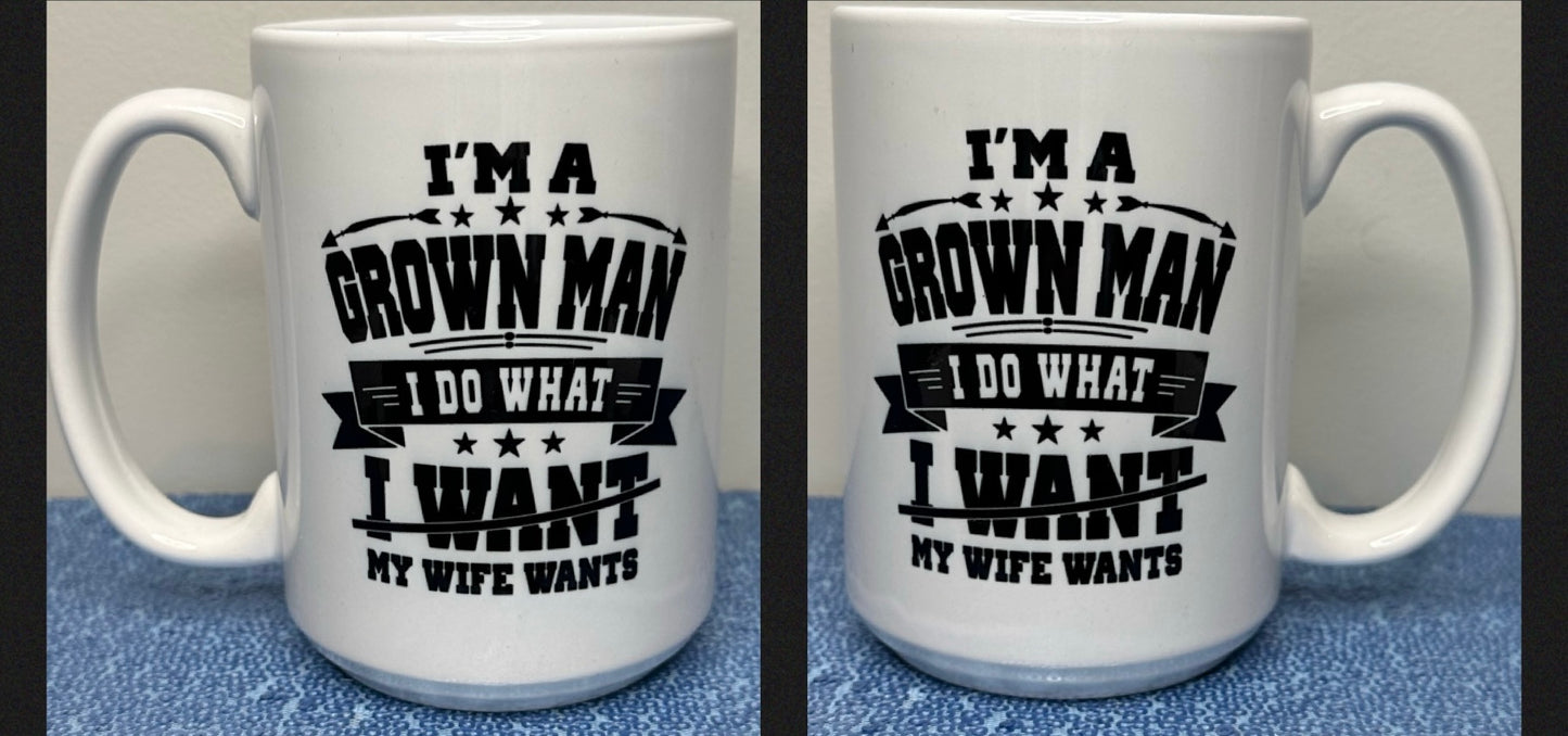 Grown Man 15oz mug