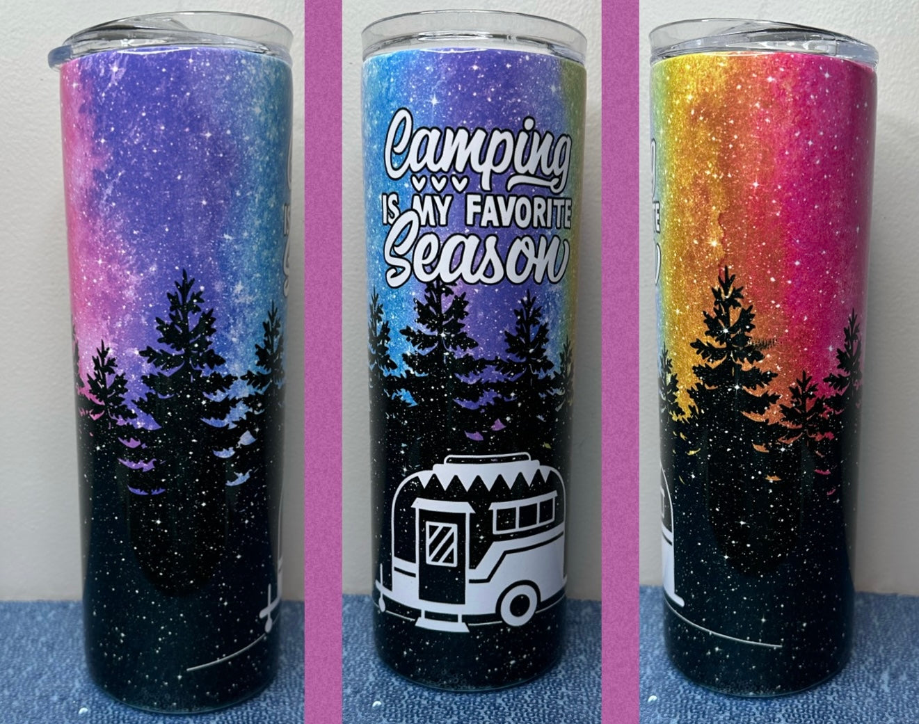 Camping is my favorite season 20oz tumbler