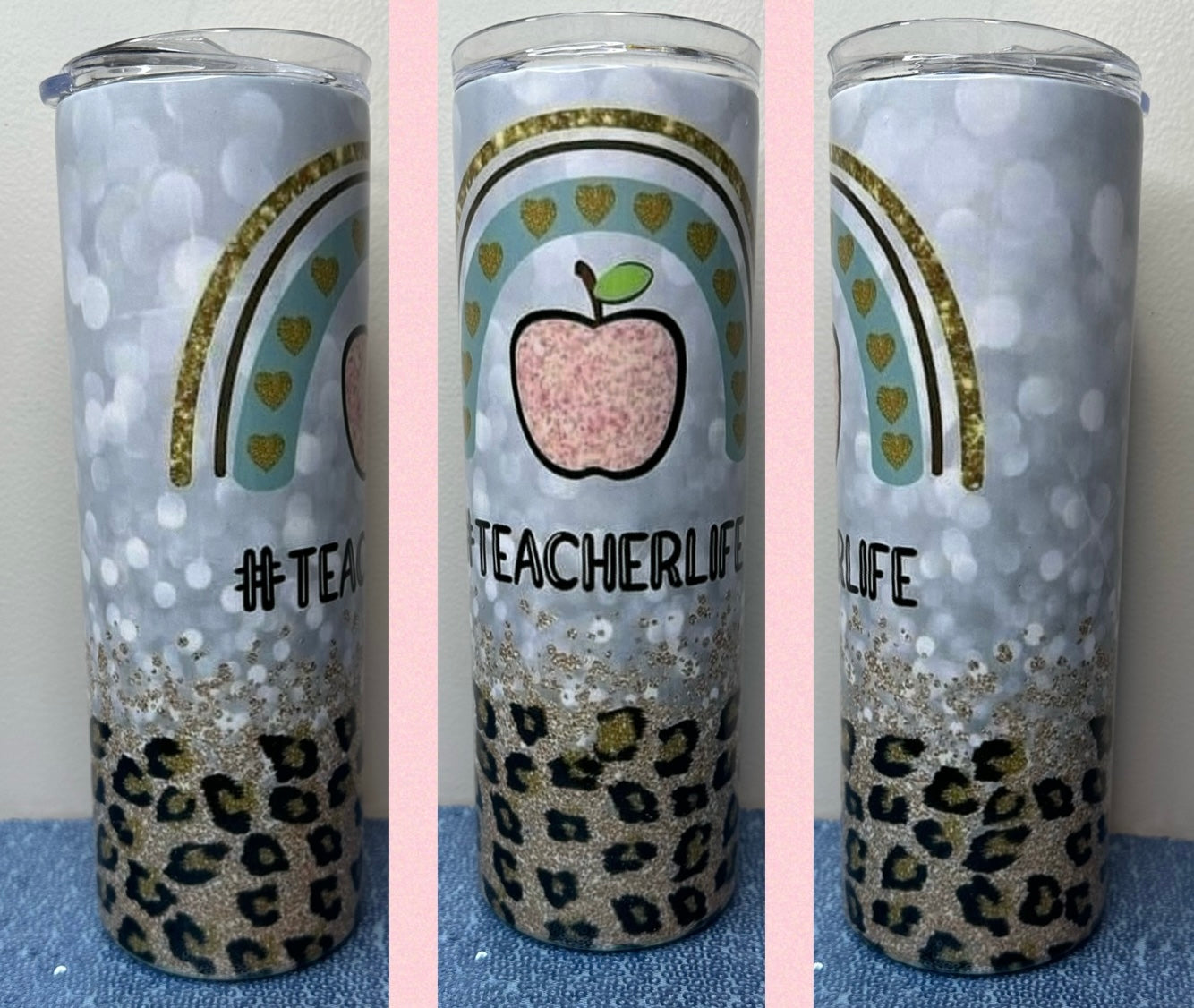 Apple Teacher Life 20oz tumbler