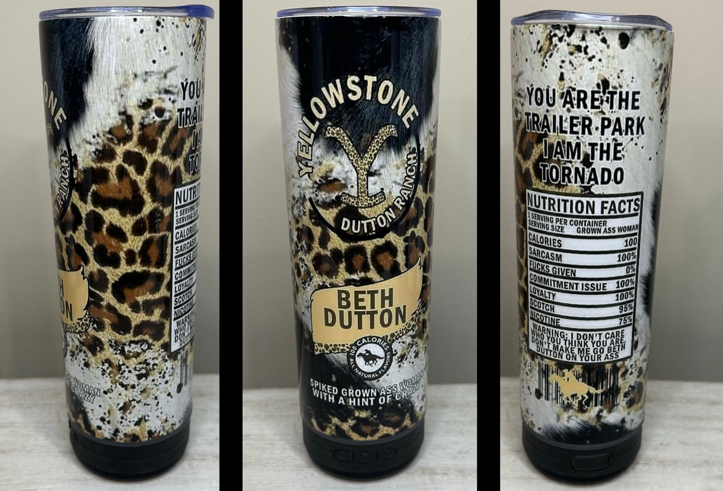 Beth Dutton 20oz Speaker Tumbler
