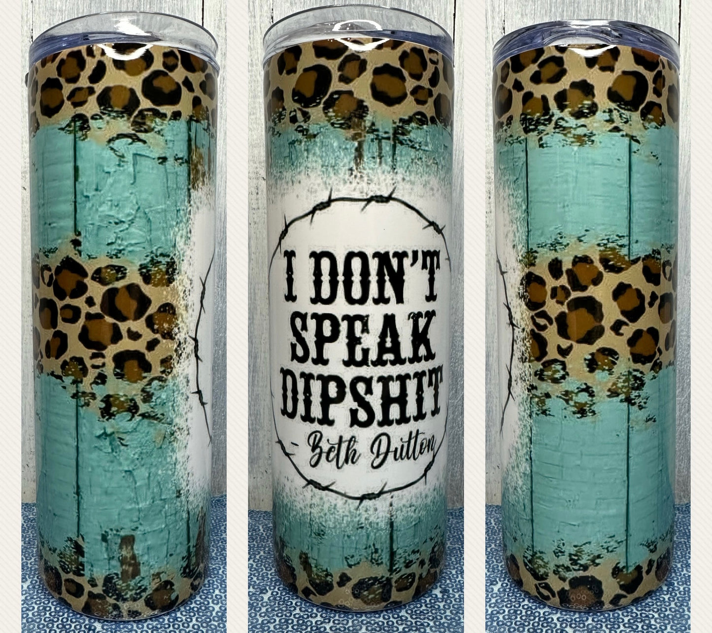 I don’t speak dipsh*t 20oz tumbler