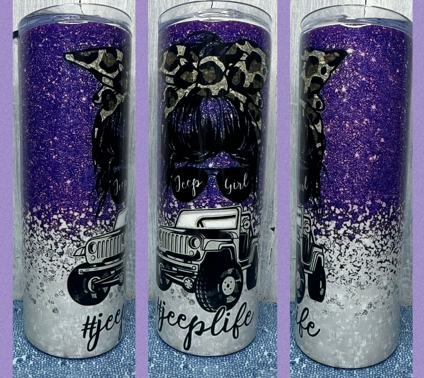 Jeep life 20 oz tumbler
