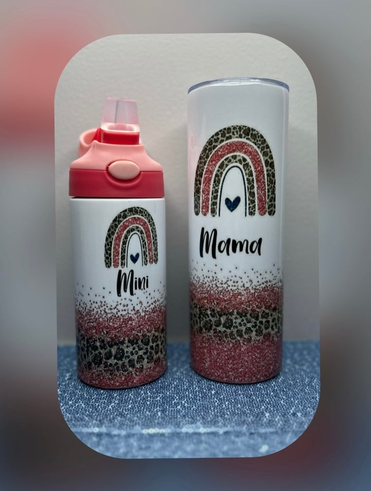 Mama & mini rainbow set