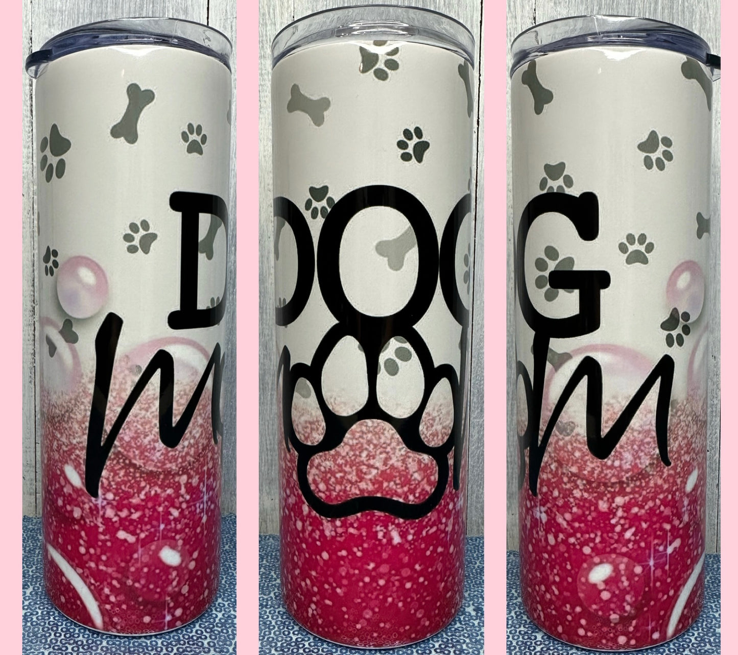 Dog Mom 20 oz tumbler