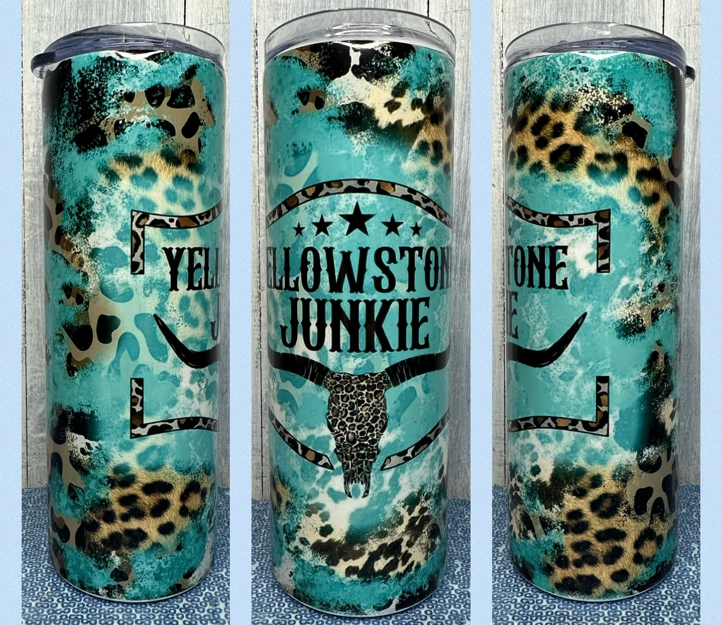 Yellowstone Junkie 20 oz tumbler