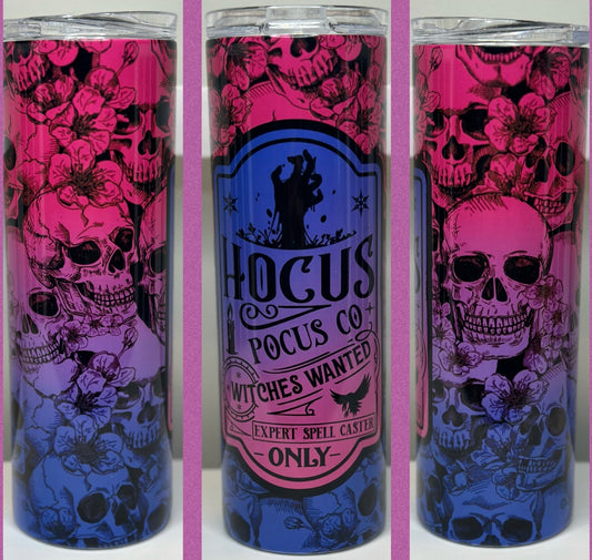 Witch wanted Hocus Pocus 20oz Tumbler