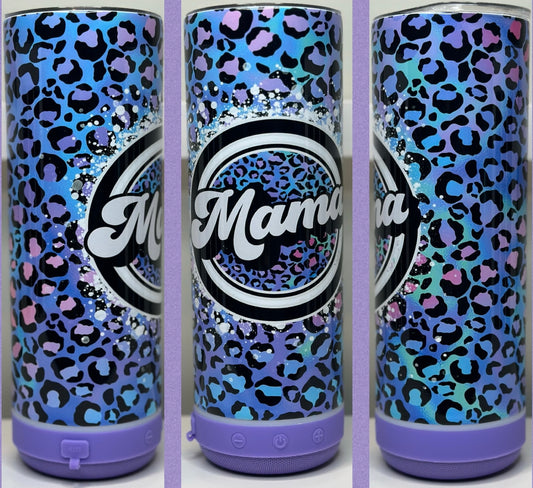 Cheetah Print Mama 20oz Speaker Tumbler