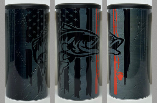 Flag Fishing 4 in 1 can cooler