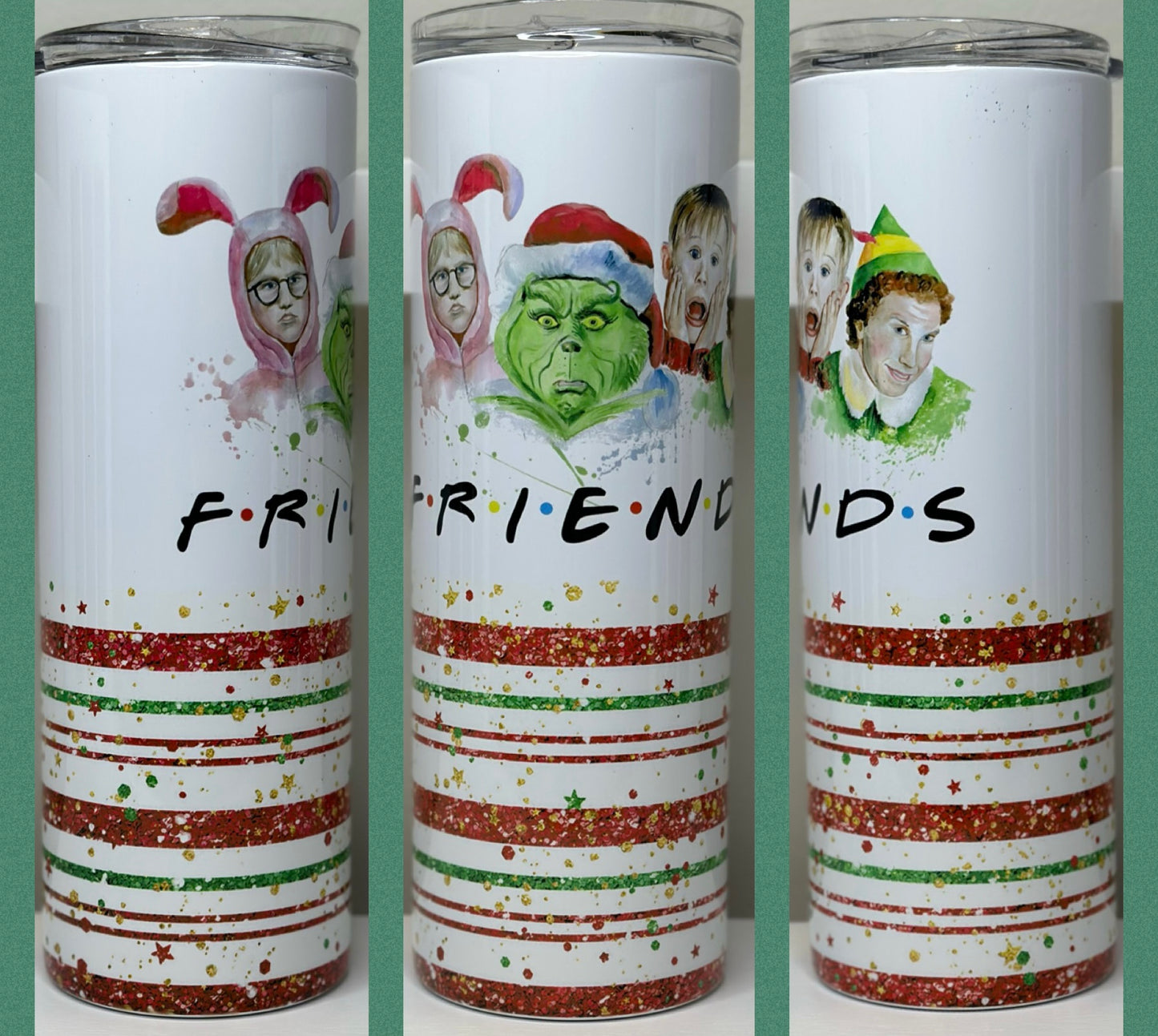 Christmas Friends 20oz tumbler