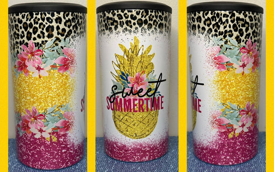 Sweet Summertime pineapple 4 in 1 can cooler