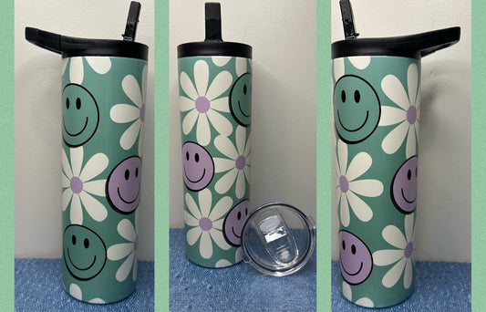 Daisy & Smiley face 20oz Hydro Duo