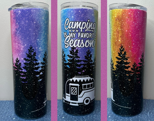 Camping is my favorite season 20oz tumbler