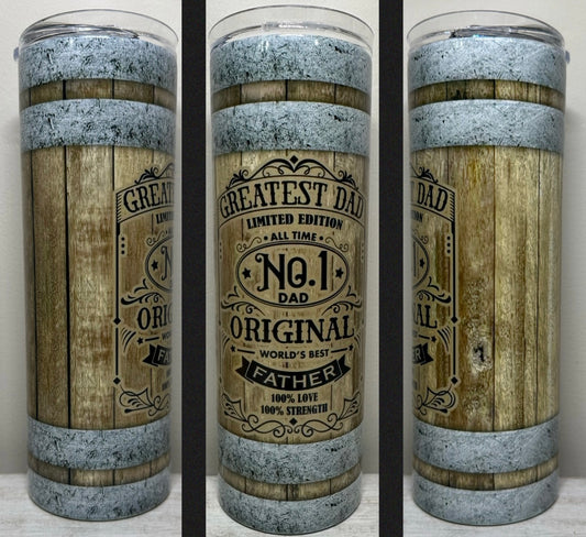 No. 1 Greatest Dad 20 oz Tumbler