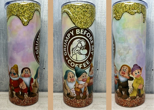 Grumpy before coffee 20oz tumbler