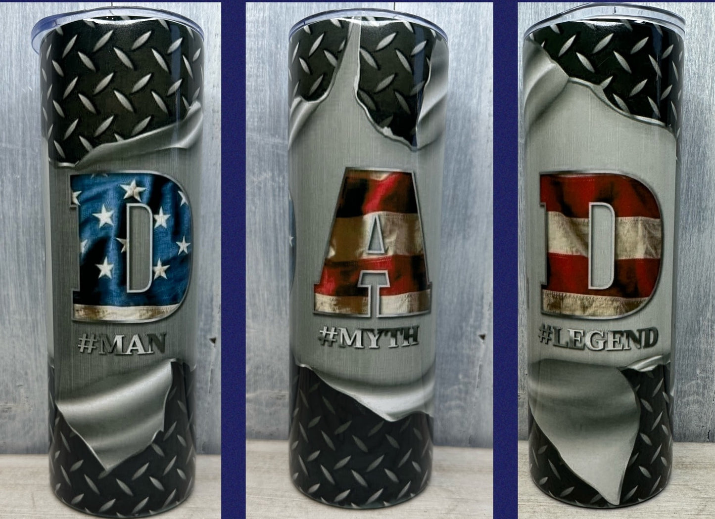 Dad (man, myth, legend) 20oz tumbler