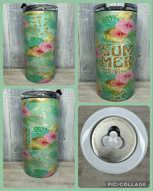 4 in 1 Summer Vibes can cooler