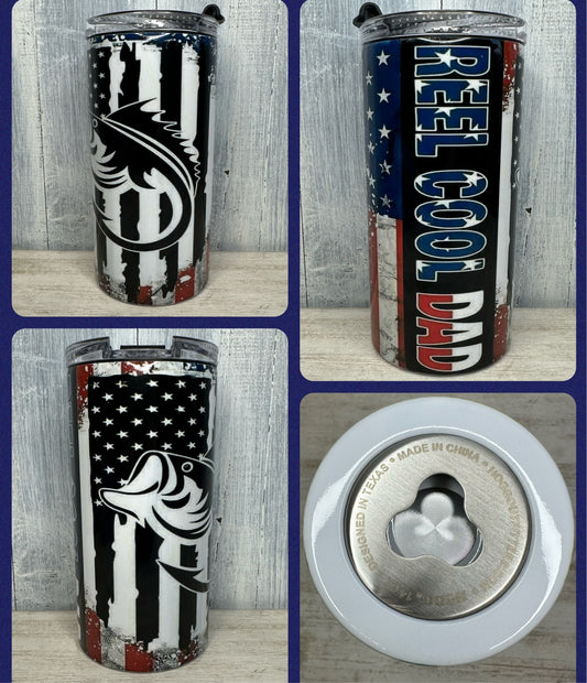 Reel cool dad 4 in 1 can cooler