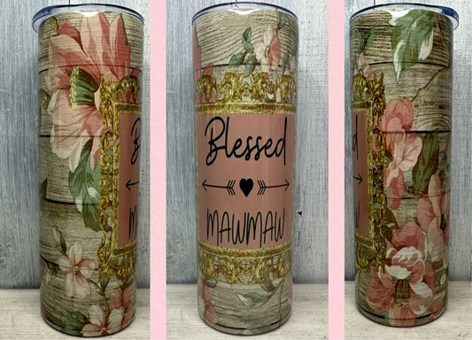 Blessed Mawmaw 20oz tumbler