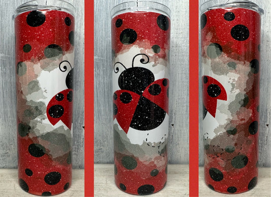 Lady bug 20oz tumbler