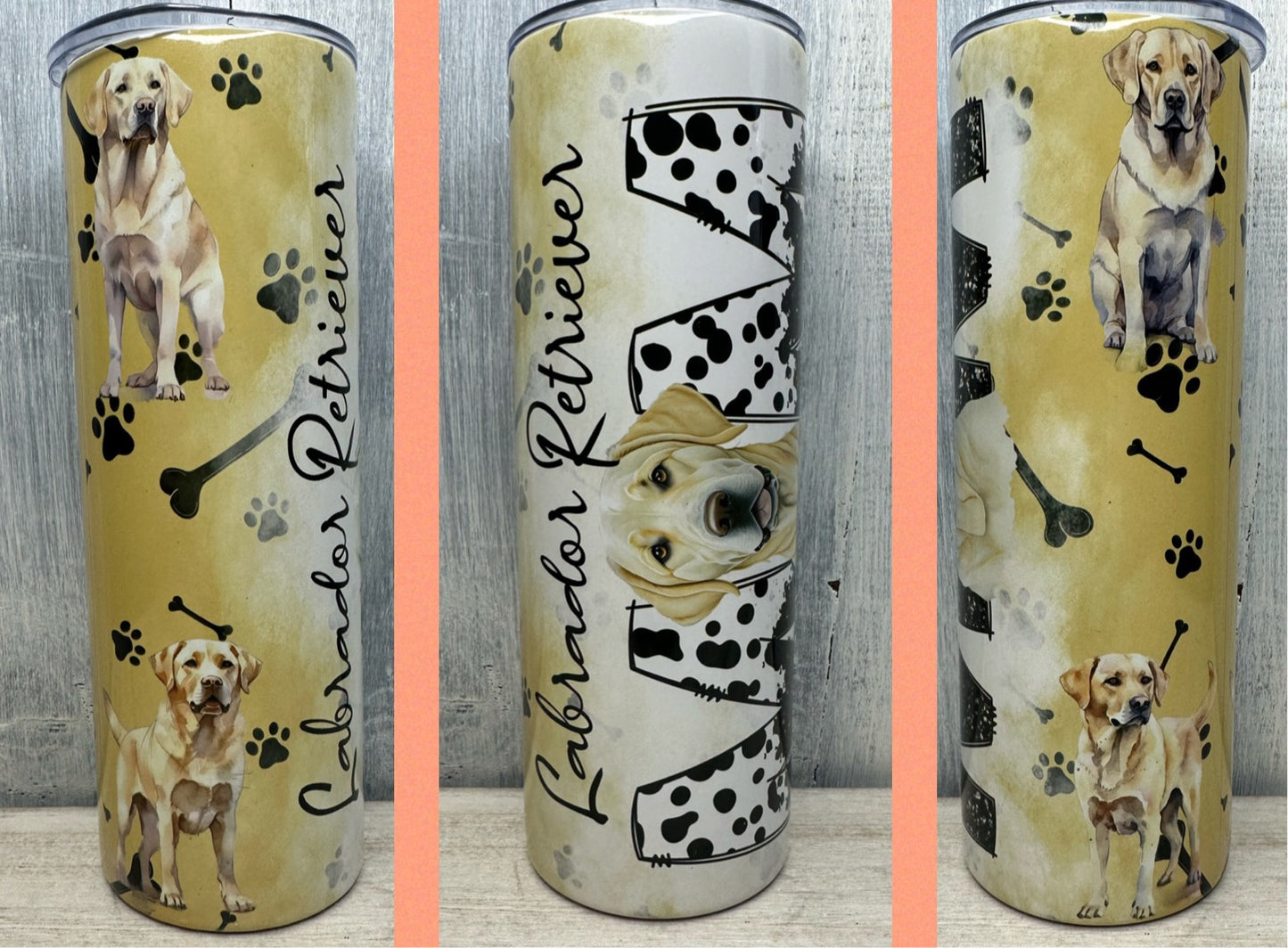 Labrador Retriever Dog Mom 20oz tumbler