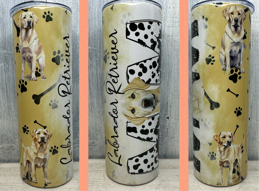 Labrador Retriever Dog Mom 20oz tumbler