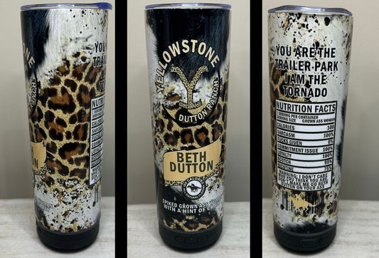 Beth Dutton 20oz Speaker Tumbler
