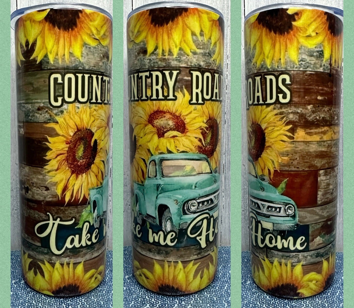 Country roads 20oz tumbler