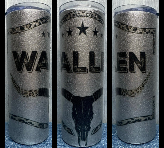 Glitter Wallen 20 oz tumbler