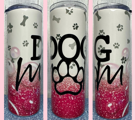 Dog Mom 20 oz tumbler