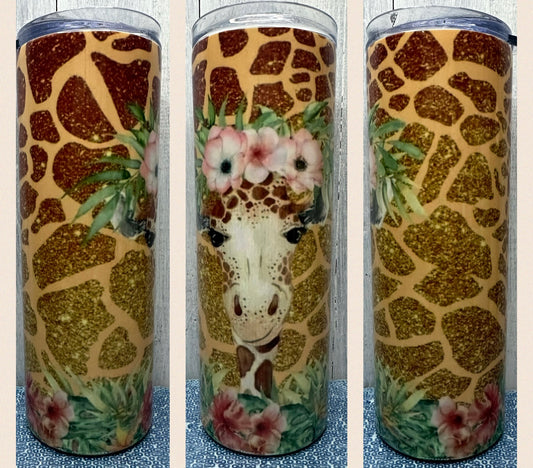 Giraffe 20oz tumbler