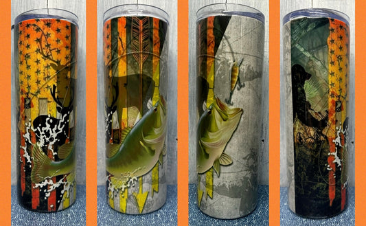 Fishing & hunting 20 oz tumbler