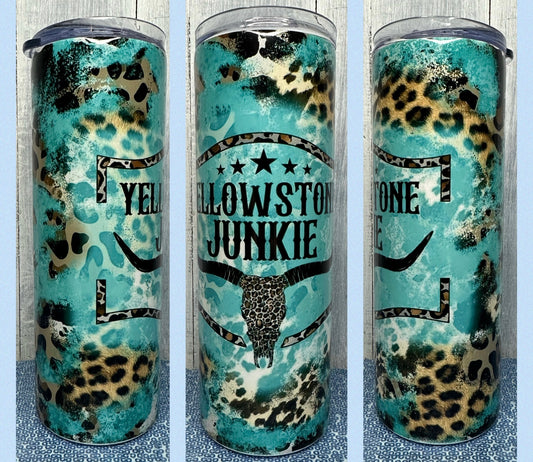 Yellowstone Junkie 20 oz tumbler