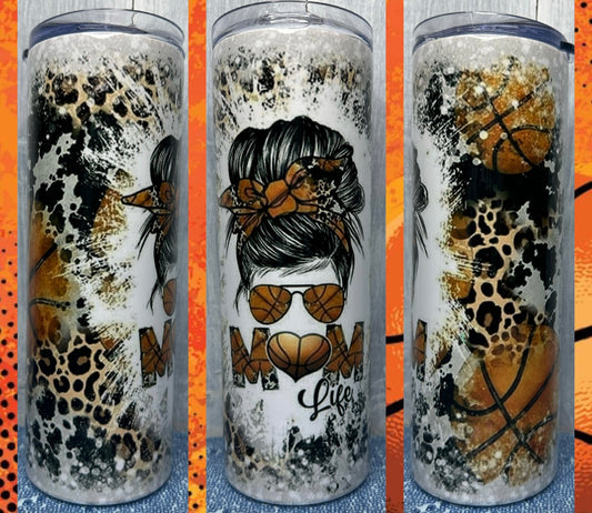 Basketball mom life 20 oz tumbler