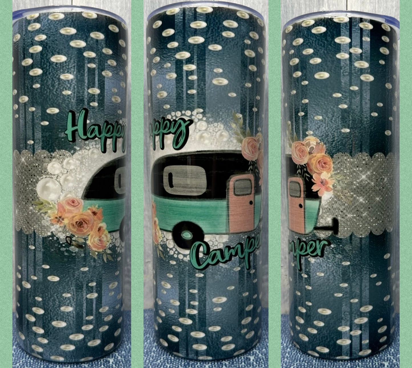 Happy Camper 20 oz tumbler